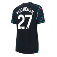 Manchester City Matheus Nunes #27 Replica Third Shirt Ladies 2023-24 Short Sleeve